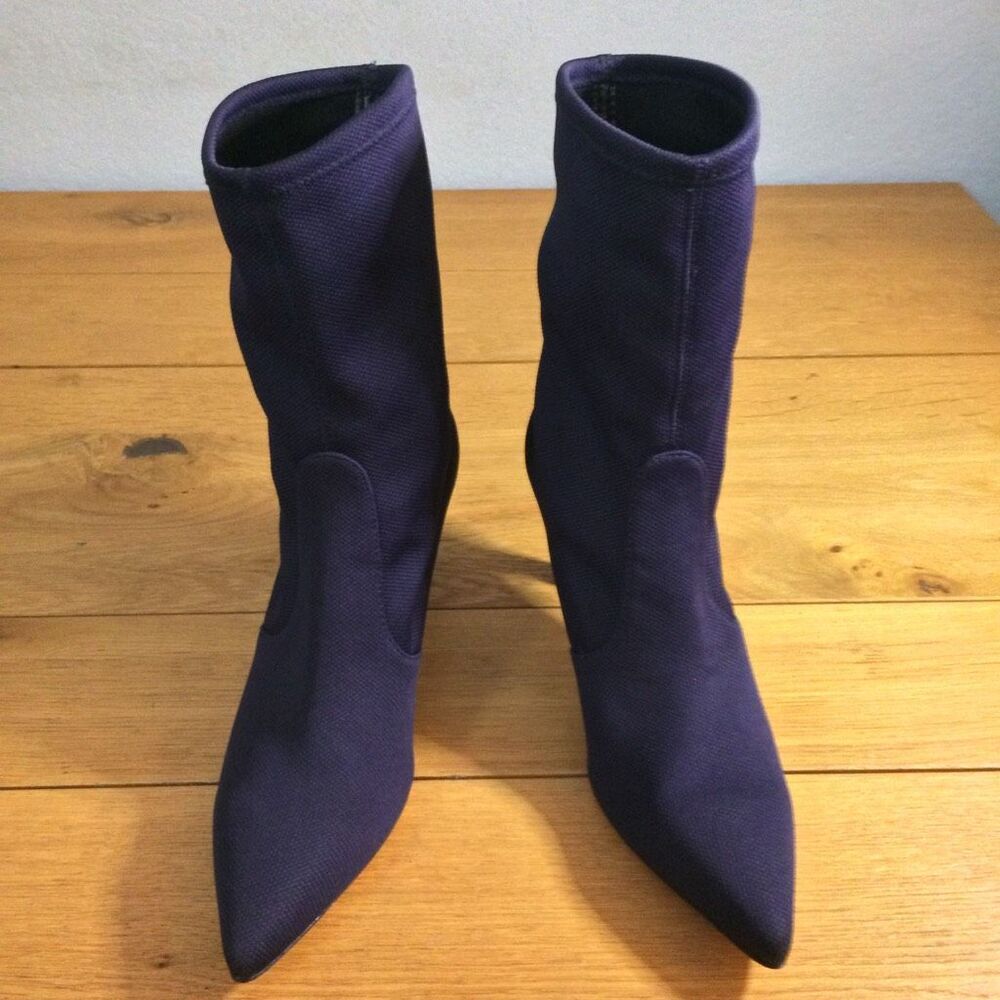 Stuart Weitzman Portofino Etna Rapture Mid-Calf Stretch Sock Bootie 9.5